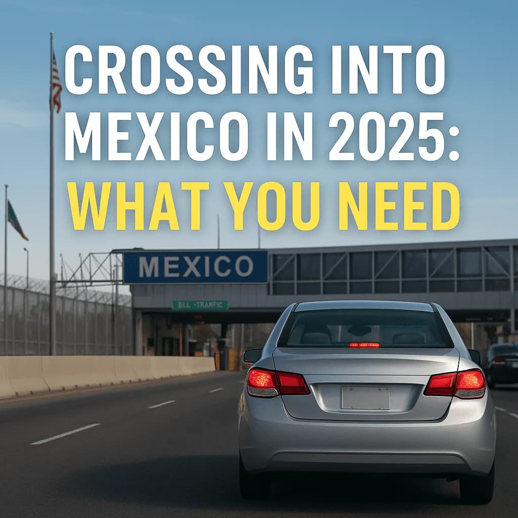 Crossing Into Mexico in 2025: Insurance & Documents Every Traveler Needs