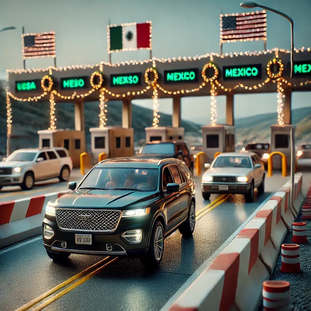 Essential Tips for a Smooth Border Crossing from the U.S. to Mexico this Holiday Season